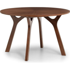 Julian Bowen Huxley Round Table, Walnut
