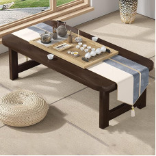 Eleeonora Japanischer Tisch Klappbar,Betttablett Klappbar,Bodentisch Im Japanischen Stil,UnterstüTzung Leisten,Platz Sparen,Geeignet FüR Wohnzimmer,Schlafzimmer,BüRo