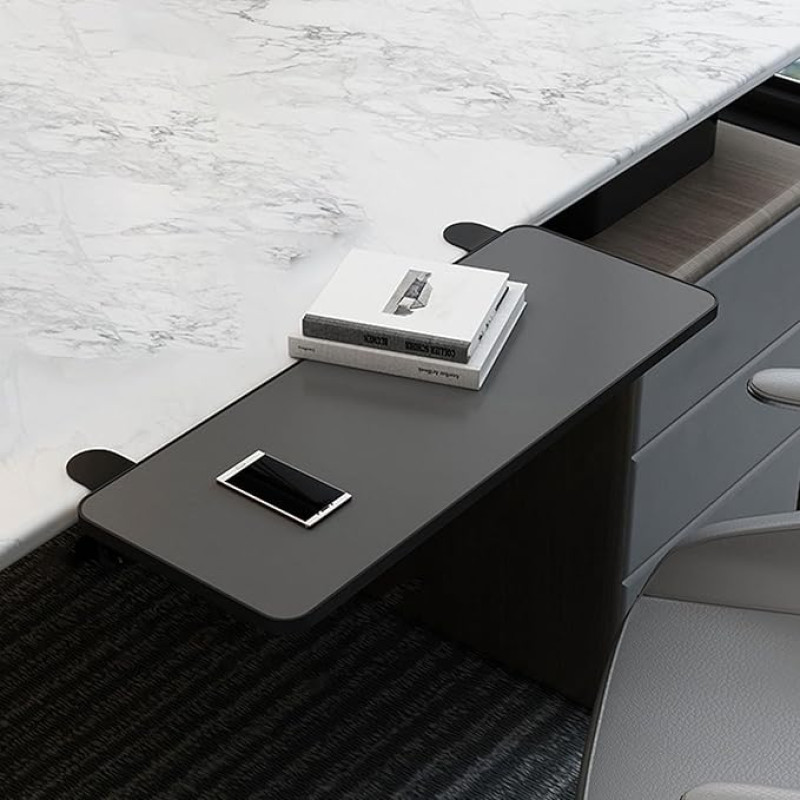 Platzsparende Tastaturablage für Schreibtische und Esstische – einfache Installation, faltbares Design für verbesserte Arbeitsplatzeffizienz und Nisierung