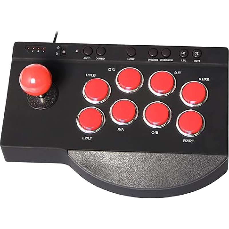 Subsonic - Arcade-Joystick, kompatibel mit PS4, Xbox Serie X/S, Xbox One, PC, PS3.