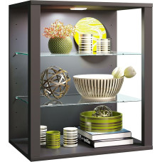 VCM Glasol S Hanging Display Cabinet without Glass Fronts Dimensions Approx. H 60 x W 52 x D 35 cm Modern and Space-Saving
