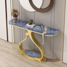 Moderner Konsolen-Sofatisch, schlanker Flur-Eingangsbereich, Akzentstück für moderne Wohnkultur