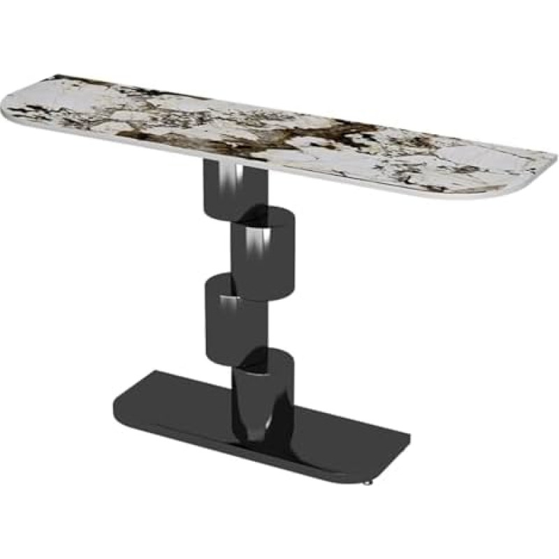 Konsolen-Sofatisch, zeitgenössischer Akzent-Eingangstisch, langer Couchtisch für Wohnzimmer, Flur, Eingang