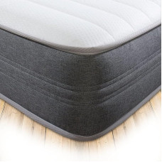 Starlight Beds Dream Dusk Hybrid Feather Memory Foam Soft Mattress for Double Bed, 140 x 200 cm, Grey