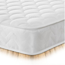 Starlight Beds Small Single Mattress with Feathers Soft 18cm Deep White (75 x 190cm)