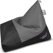 HAPPERS Gamer Pyramid Bean Bag Grey