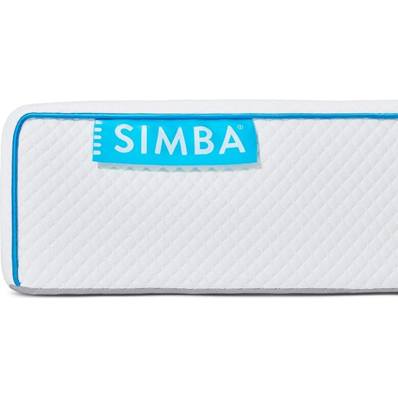Simba Premium 7 Zone Foam Mattress King Size 150 x 200 cm Deep 19 cm Deep Cool Fresh Supportive Foam 200 Nights