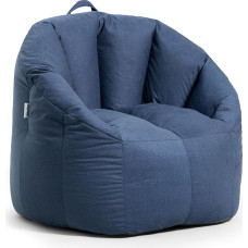 Big Joe Milano Lenox Denim Cobalt Bean Bag