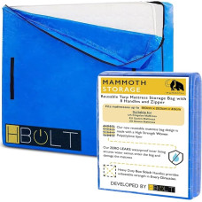 MAMMOTH Premium Mattress Storage Bag - Robust Protection for Moving & Storing - Protects Against Dust, Stains and Pests (King - Ultra)