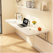 Generisch Platzsparender Klapptisch zur Wandmontage, 60 kg Tragkraft, Klappschreibtisch für Küche, Arbeitszimmer, Schlafzimmer, Bad und Balkon – vielseitiges und kompaktes Design