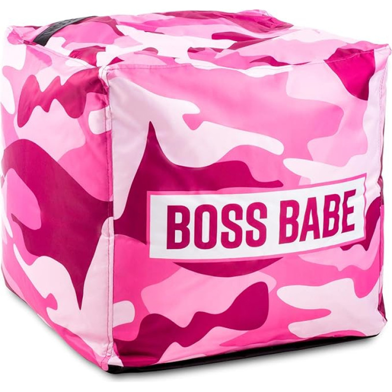 THISCOVER Bean Bag - Camouflage Pink - Stool Stool Seat Chair Living Room Children's Room