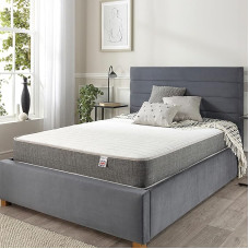 Aspire Beds 5-Layer Construction Bag + 1000 Spring System & AC Aspire-Cool Touch Next Generation Pocket Spring Premium Mattress, Grey Trim, 3ft Single (90x180cm) (8B-AC-3LMF)