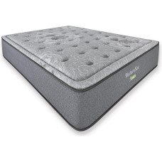 Matnature | Nature Sac | Viscoelastic Mattress | Pocket Springs and Visco Pro Luxury | Multiple Rest Zones | Height 25 cm | 3D Fabric with High Grammage (105 x 200 cm)