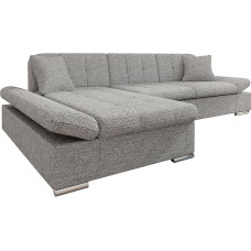Mirjan24 Malwi corner sofa, with adjustable armrests design, corner sofa, with sleep function and bed box, L-shape sofa, from manufacturer, couch living landscape