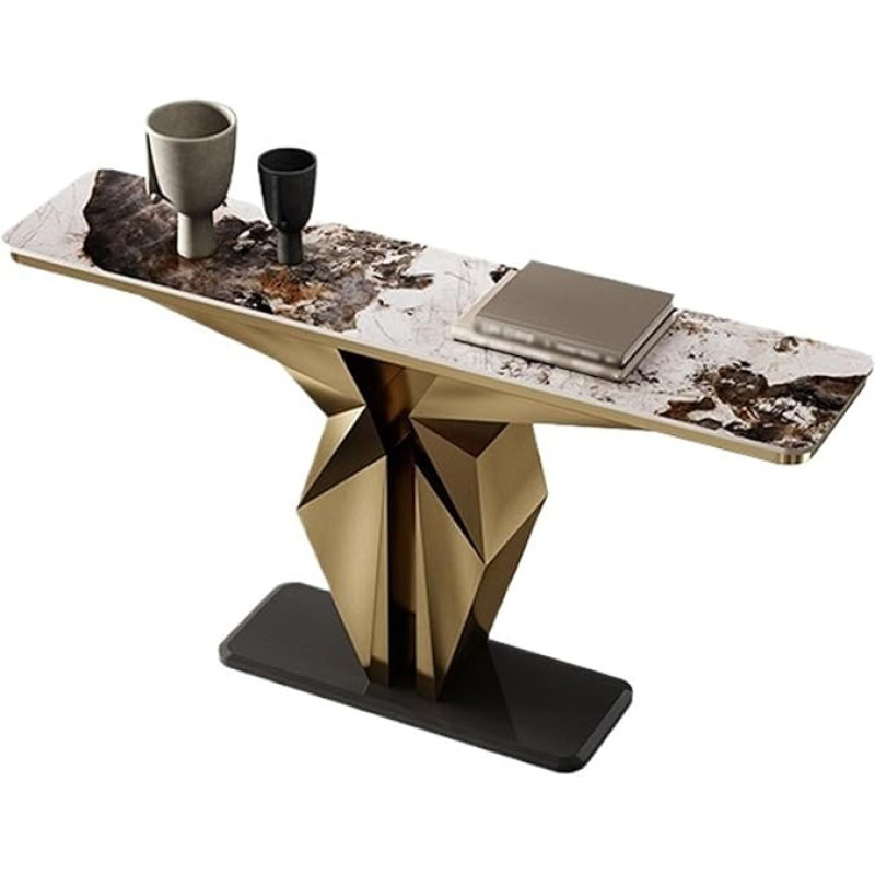 Konsolentisch Moderner Konsolentisch, 47 Zoll Eingangstisch, schmaler Sofatisch für Wohnzimmer, Eingangstisch für Flur, langer Eingangstisch Konsole Ingre