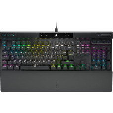 Corsair K70 PRO RGB Optical-Mechanical Wired Gaming Keyboard - OPX Linear Switch - PBT Double Shot Keycaps - iCUE Compatible - QWERTZ DE - PC, Xbox - Black