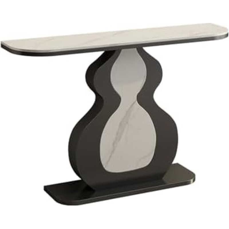 Modern Farmhouse Console Sofa Table Narrow Long Entryway Accent Table for Living Room Hallway Entryway Small Spaces