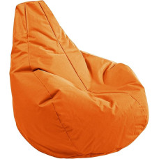 kaiserkraft Gamer Bean Bag H x W x D 1000 x 1000 mm Orange