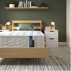 Summerby Sleep No 1 Single Mattress (90cm x 190cm) CertiPUR Memory Foam and Coil Spring Hybrid Mattress, Comfortable and Affordable, Orthopaedic, Medium Firm and Supportive Mattress for Single Bed