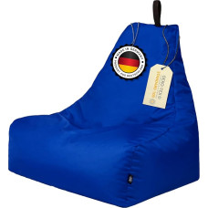 PATCH HOME Patchhome Gamer Cushion Lounge Cushion Bean Bag Chair Seat Cushion Suitable for Indoor and Outdoor Use Ready Filled Blue - XL - in 2 Sizes and 25 Colours