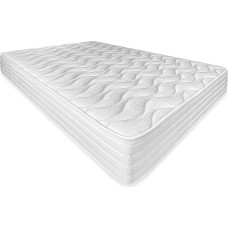 Somnia Descanso - Sena Reversible Memory Foam Mattress (Winter Summer Face), Firm, Medium Hardness, Thickness 25 cm, Anti-Dust Mite, Antibacterial and Hypoallergenic, 105 x 180 cm