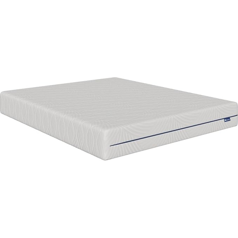 Matratze 180x200，Gel Memory Foam Kaltschaummatratze，18cm Höhe，Schaumstoff Rollmatratze，mit Abnehmbaren und Waschbaren Bezug