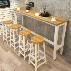 Konsolentische für den Flur, schmal, für hinter dem Sofa, Tisch, (de:Holz-Stehtisch für Moderne Wohnkultur, Mehrzweck-Konsole, Thekenhöhe, Esszimmer, Frühstück, Küche, Kaffee, Balkon, Gel