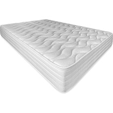 Somnia Descanso - Sena Reversible Memory Foam Mattress (Winter Summer Face), Firm, Medium Hardness, Thickness 30 cm, Anti-Dust Mite, Antibacterial and Hypoallergenic, 135 x 180 cm