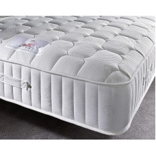 Bed Centre 3500 Sovereign Small Single Mattress 75 x 190 cm Gel Memory Foam and Pocket Springs, Pressure Relief Foam, Medium Firm Hybrid, Rolled and Packed, Hypoallergenic, Made in