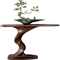 ruyi-1986 Konsolentisch, Konsolentisch, Eingangstisch im chinesischen Stil, Konsolentische aus Holz für Eingang, Eingangstisch für Flur, Sofatisch, Konsole Eingang