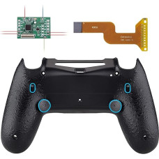 eXtremeRate DAWN2.0 FlashShot Trigger Stop Remap Kit for PS4 CUH-ZCT2 Controller, DIY Replacement Case & Upgrade Board & 2 Back Buttons & 2 Trigger Lock for PS4 Controller JDM040/050/055 Textured