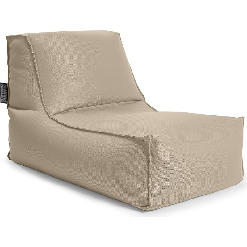 SITTING POINT only by MAGMA Corfu Rock Bean Bag Taupe Suitable for Outdoor Use