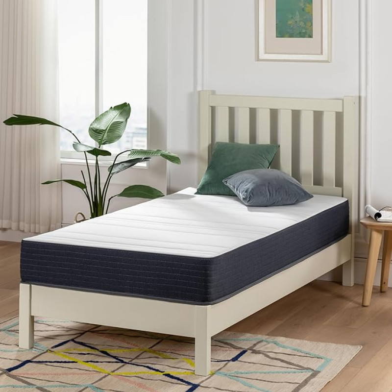 Zinus White Foam Bed Mattress 90 x 190 cm