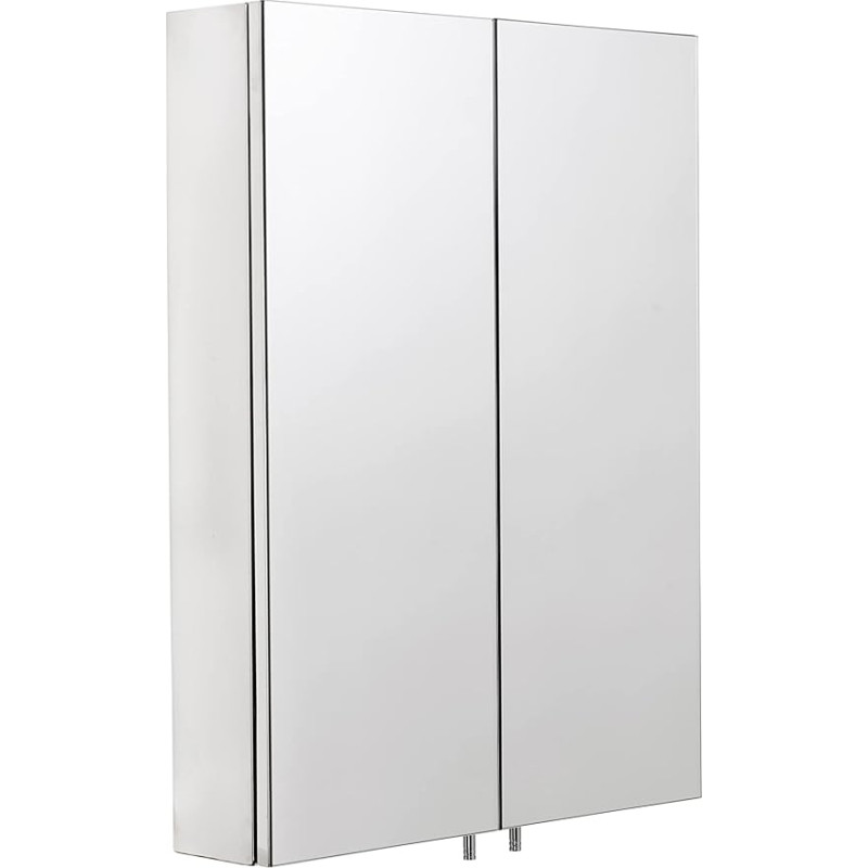 Croydex Anton Double Door Stainless Steel Cabinet