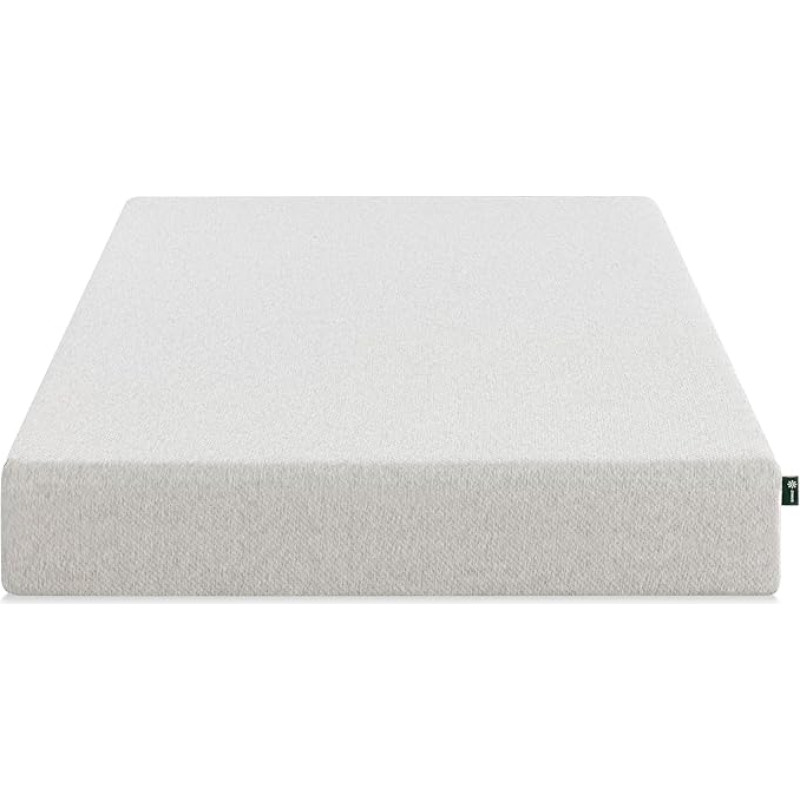 Zinus Ultima Memory Foam Mattress, Green Tea, 7-Zone Adjustable Mattress, 180 x 200 cm, Height 25 cm, Rolled and Compressed Mattress, Oeko-Tex