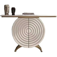 Console Table Console Table with Storage Cabinet, Narrow Faux Marble Sofa Table, Modern Console/Accent Table for Living Room, Dining Room, Entrance Area Console Tables for the Hallway (Large)