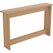 YHWKGZ Console Table, Sofa Back Gap Console Table, Ecological Solid Wood Top, Narrow Hallway Table, Suitable for Living Room and Hallway (Natural, 47.2 x 5.9/120 x 15 cm)