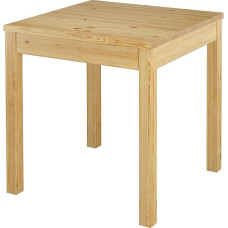 Erst-Holz Dining Table Solid Wood Kitchen Table Solid Pine Smooth Legs 90.70-50A