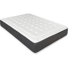 mattfy Soul Memory Foam Mattress, Firm and Comfortable, Anti-Dust Mite, Antibacterial and Hypoallergenic, Memory Polyurethane Foam, White, 105 x 180 cm