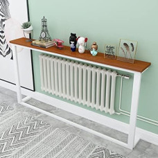 Konsolentische für den Flur hinter dem Sofa, Tischregal, Eingangsbereich, Marmor, verspiegeltes Display, moderner Eingang, runde rechteckige Basiswand, moderner schwebender TV-Ständer – wand