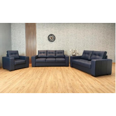 Quattro Meble Long-Life Genuine Leather Sofa Set Mallorca Spades 3-2.5-1 Leather Set Real Leather Toledo Couch Furniture Set Large Choice of Colours