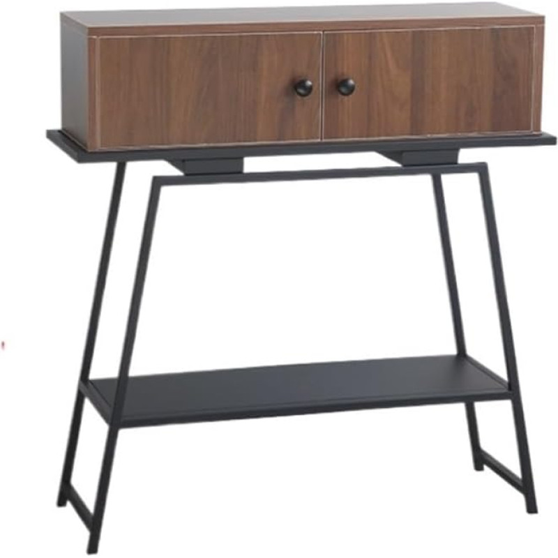 Vickyliou Entrance Table， Beistelltisch for den Flur, Aufbewahrungs-Organizer for kleine Räume, multifunktionaler Eingangstisch,Console Table with Storage