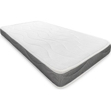 DUÉRMETE ONLINE 70 x 140 cm Memory Foam Cot Bed Mattress 70 x 140 cm Anti Dust Mite Anti Bacterial and Hypoallergenic Winter Summer Black 70 x 140 cm