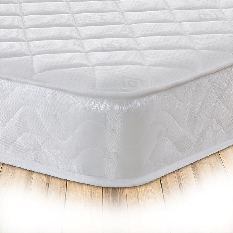 Starlight Beds Micro Quilted Memory Foam Spring Mattress 120 x 190 cm
