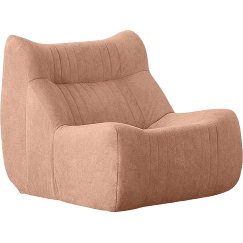 STARHMLUX Small Einzelsofa - kleine Sofas für Kleine Räume Modulares Design Chenille-Samtstoff platzsparend Keine Montage für Kleine Wohnungen Cherry Blossom Pink 39.4 * 34.3 * 30.7in