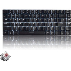 Ajazz AK33 Mechanical Gaming Computer Keyboard 82 Keys Anti-Ghosting Compact Ergonomic USB Wired