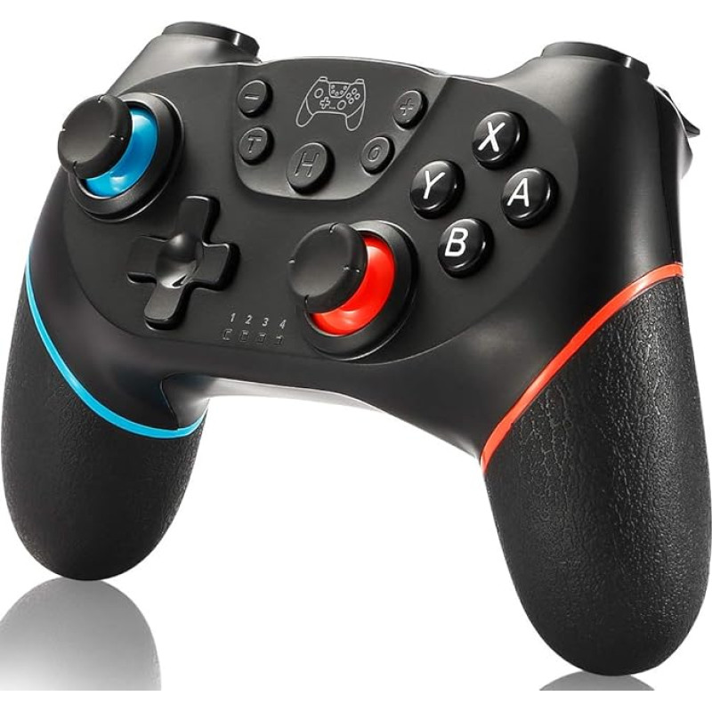 SPGOOD Wireless Controller for Switch, Wireless Pro Controller for Switch Lite/Switch OLED, Turbo Function Adjustable Dual Vibration 6 Axis Gyroscope Joystick