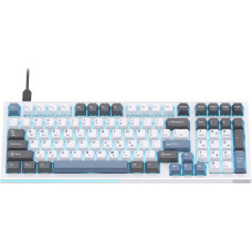 KEMOVE K98SE Mechanical Gaming Keyboard, 98 Keys LED Backlit, 96% QWERTY US Layout Wired Keyboard, Pre-Lubricated Red Switches