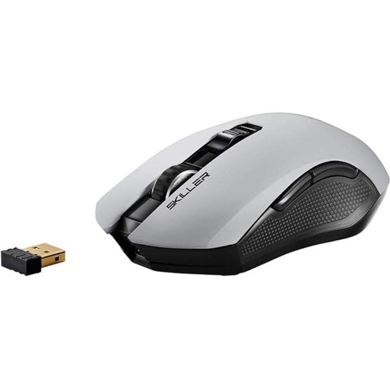 Sharkoon Skiller SGM3 Optical Gaming Mouse, Dual Mode (Wireless or Wired), RGB