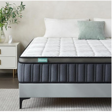 SZsuilong Mattress 160 x 200 cm 26 cm Thickness H3 H4 Medium Hardness Breathable Pocket Spring Premium Mattress Memory Foam Ergonomic Perfect Support Mattress for Adults and